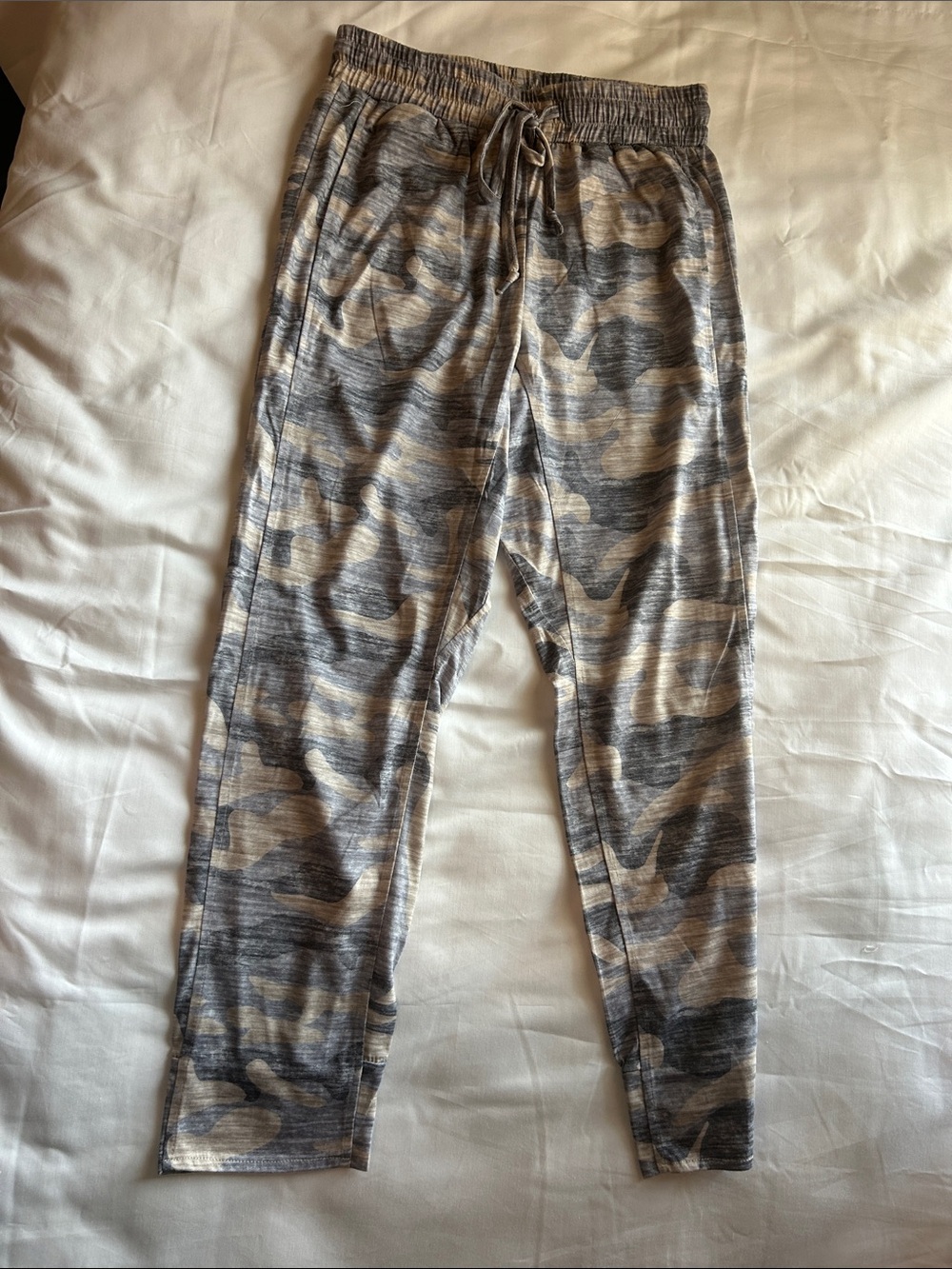 Amaryllis Gray Camo Joggers